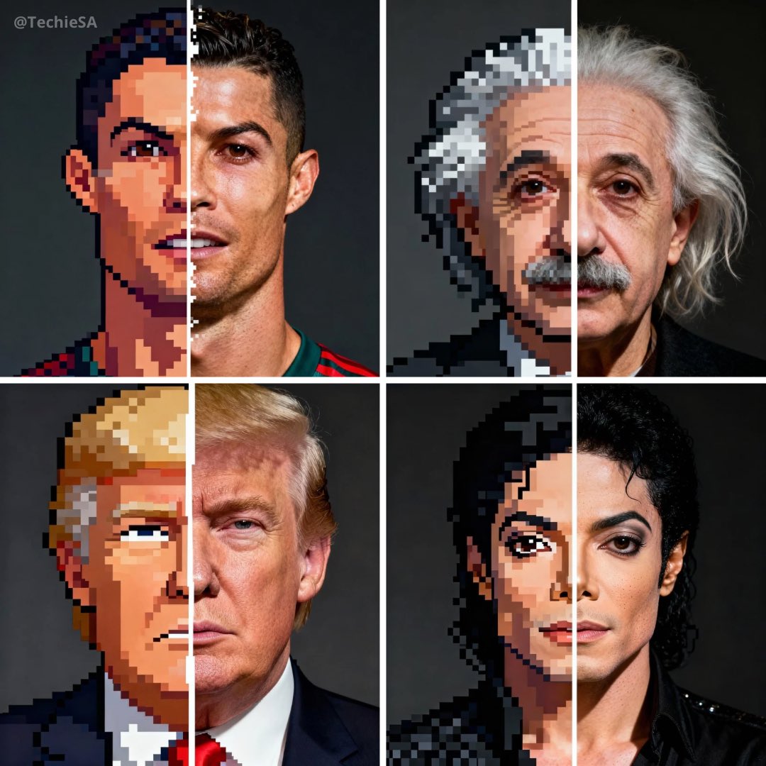 A split portrait of [CHARACTER],...