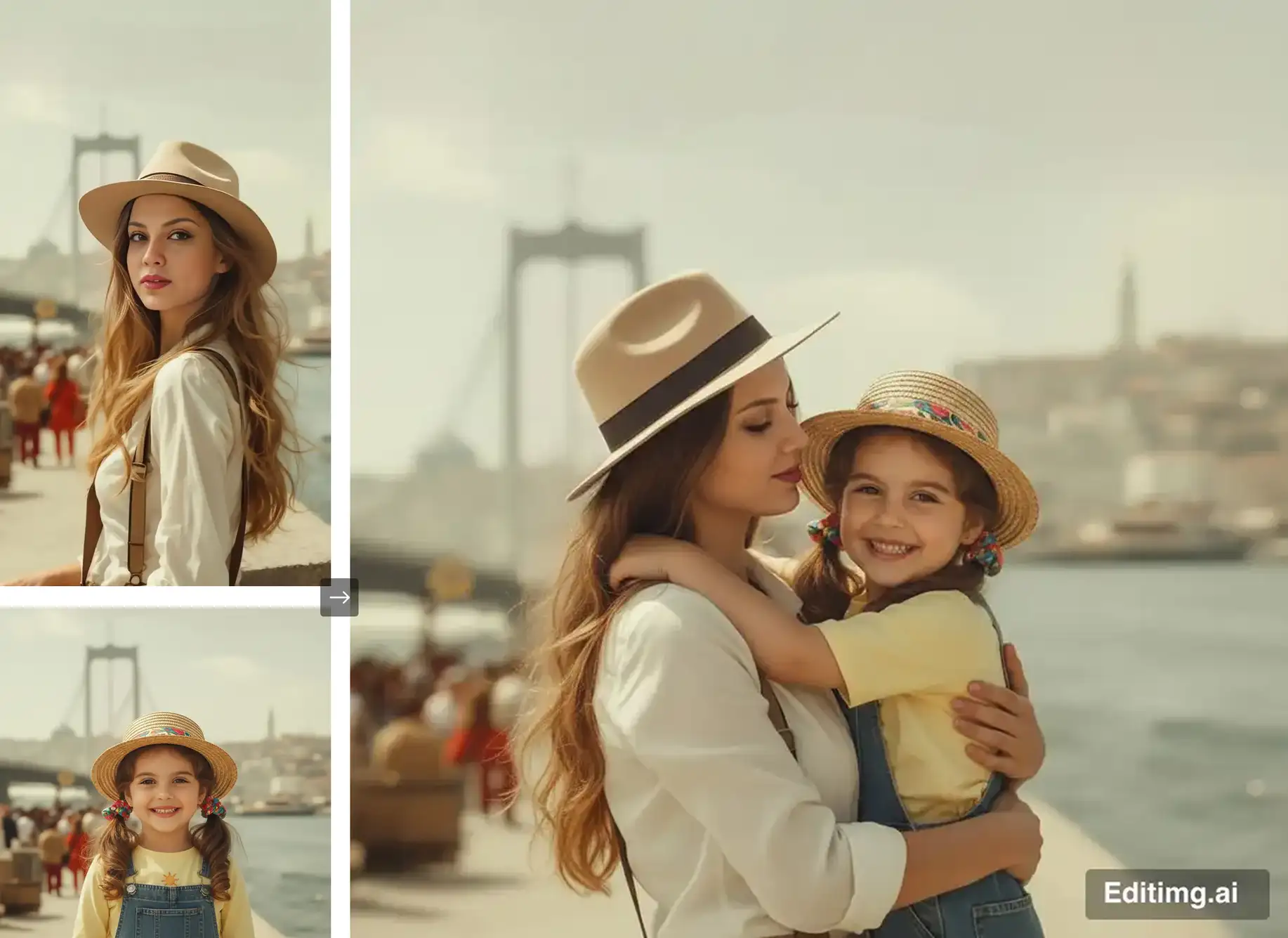 Make the person from the...