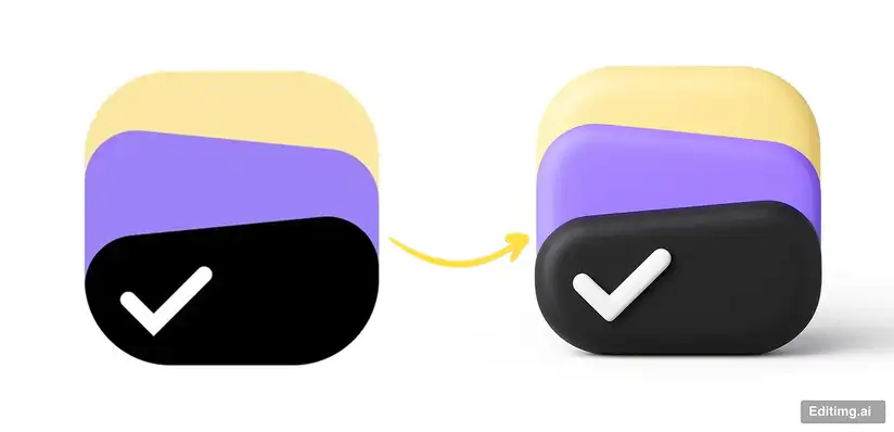 Convert the uploaded 2D image...