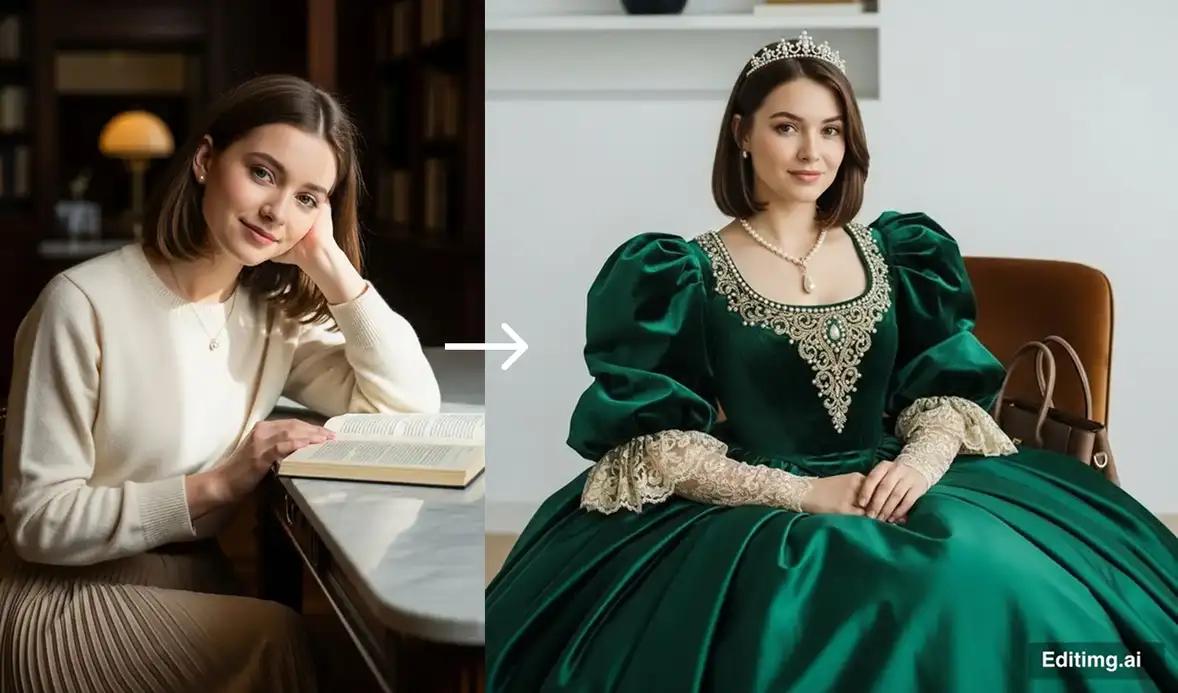 Recreate the subject from royal...
