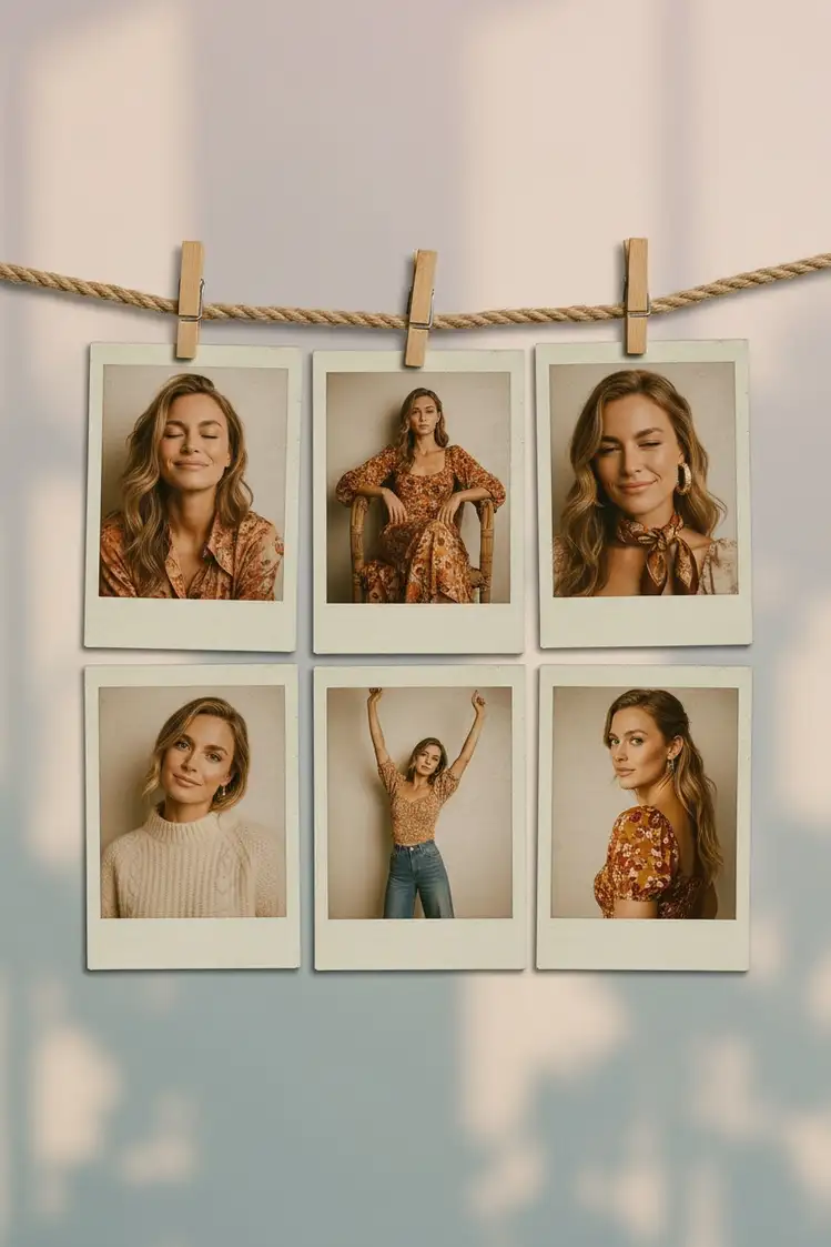 Create an artistic collage of...