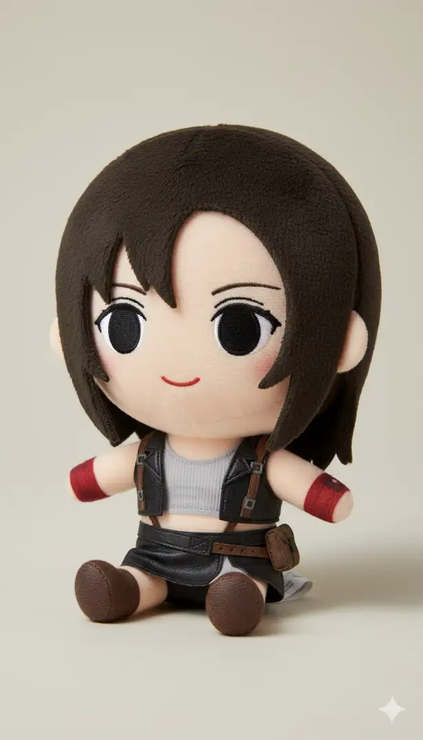 A soft, high-quality plush toy...